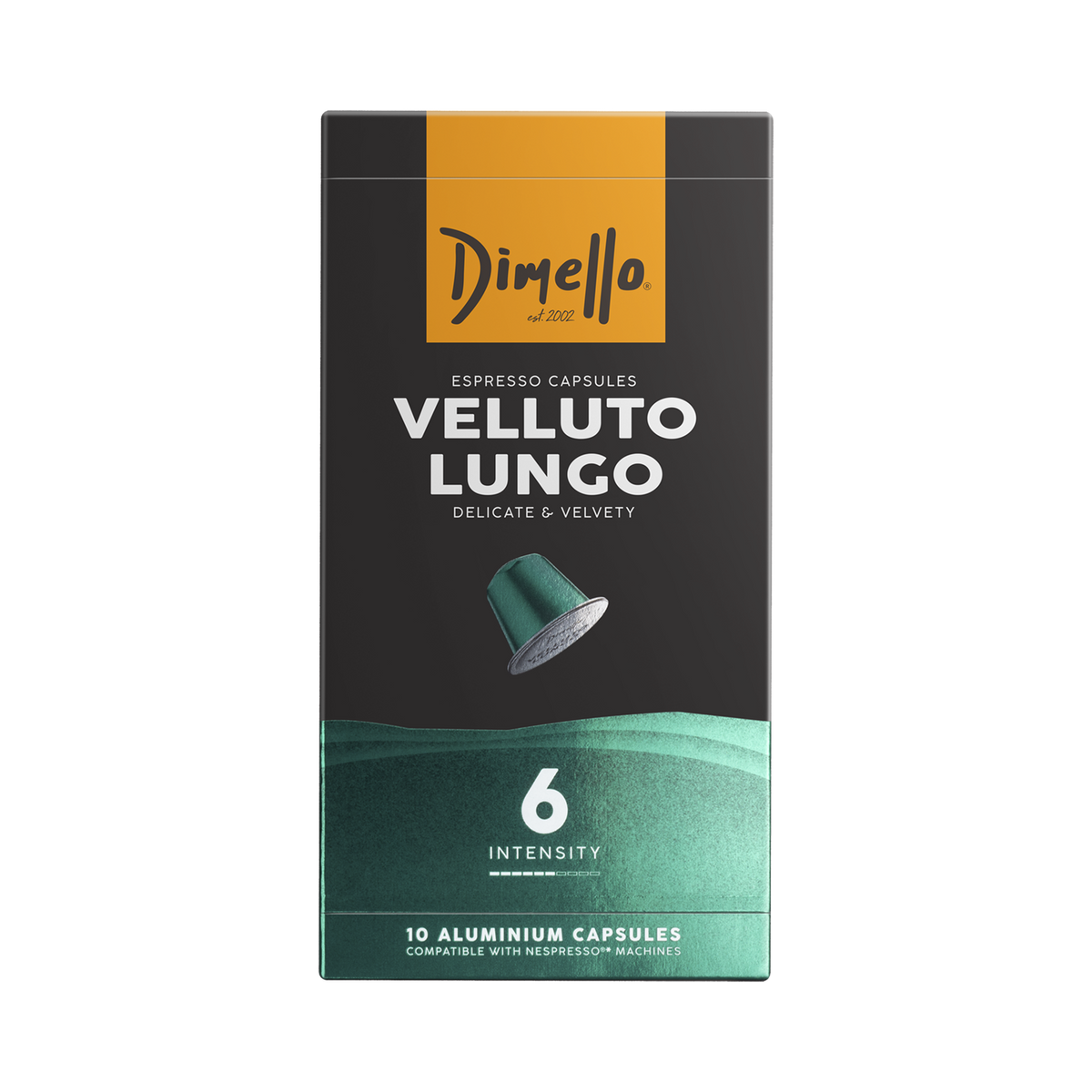 COMPATIBLE CAPSULES No. 6 - VELLUTO LUNGO