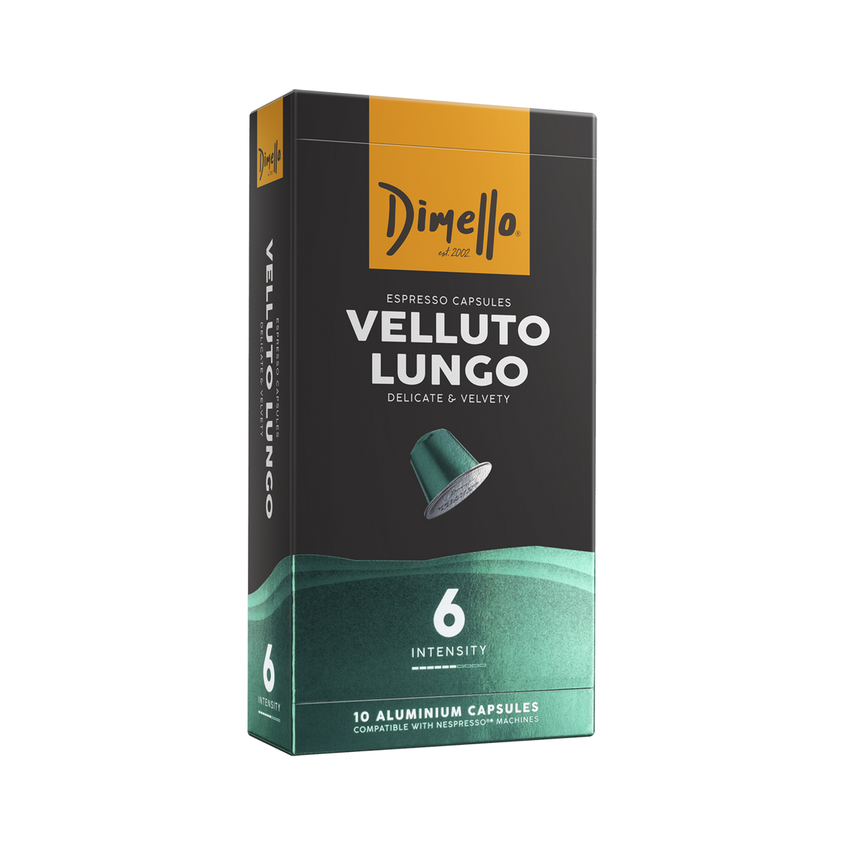 COMPATIBLE CAPSULES No. 6 - VELLUTO LUNGO
